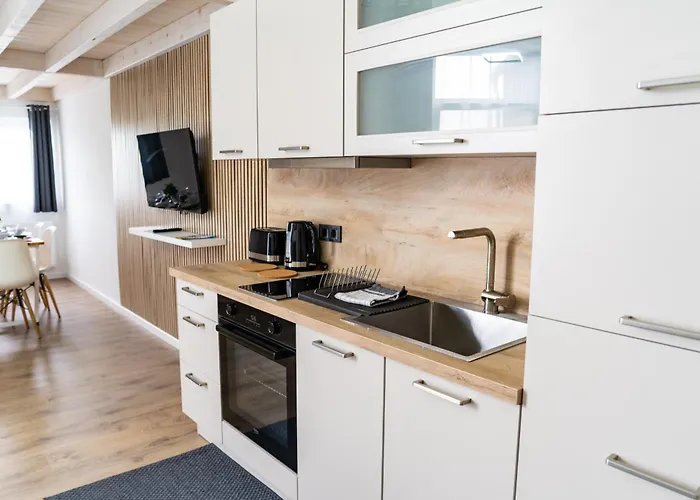 Kms Homes - Modern - Near Legoland Guenzburg Апартаменты Bubesheim